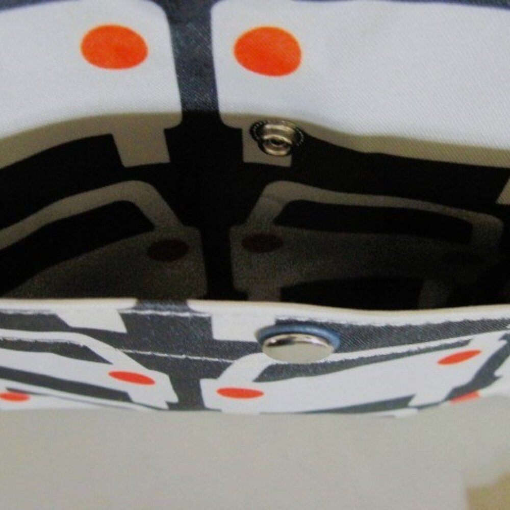 Orla Kiely Women's Automobile Graphic Print Crossbody -Detachable Shoulder Strap - Picture 5 of 8